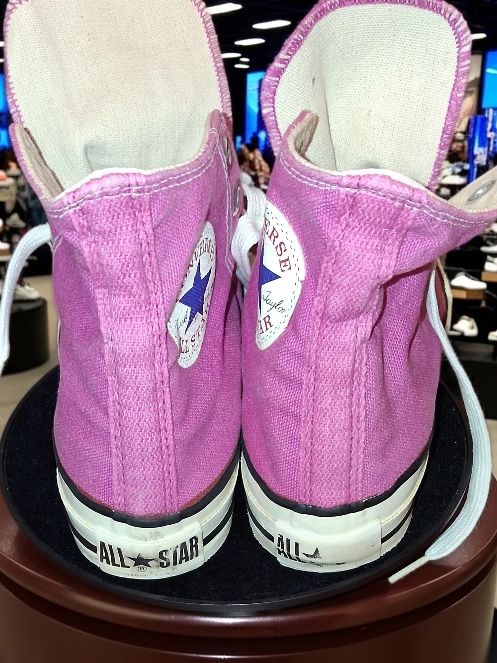 Converse Chuck Taylor All Star High Top Sneakers - Pink N White